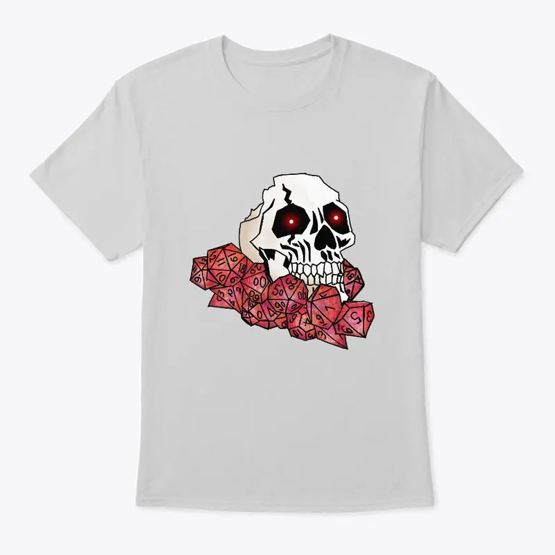 skull and dice